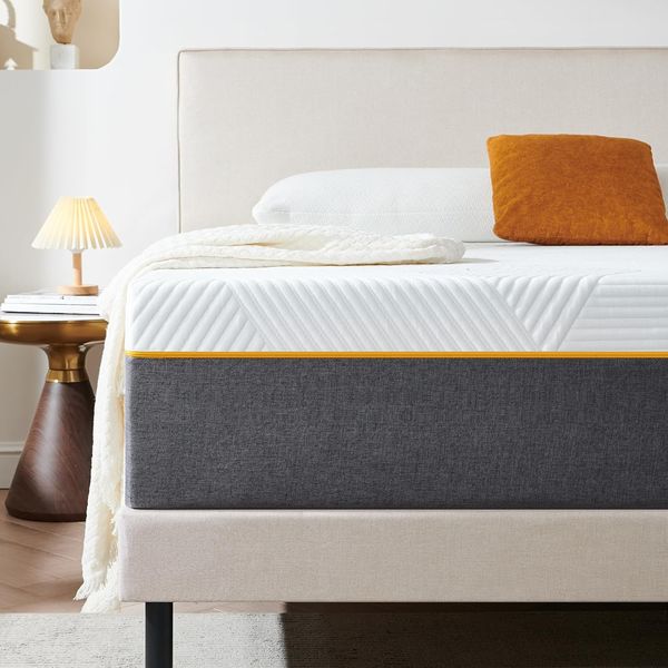 18 cm dicke Memory-Schaum Matratze mit komfortabler Daempfung, Standard-Einzelbettgroesse 90 x 190 cm